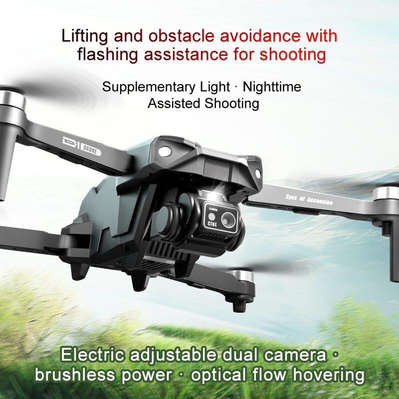 Lift Type Obstacle Avoidance Aerial Drone Toy D1 — изображение 18