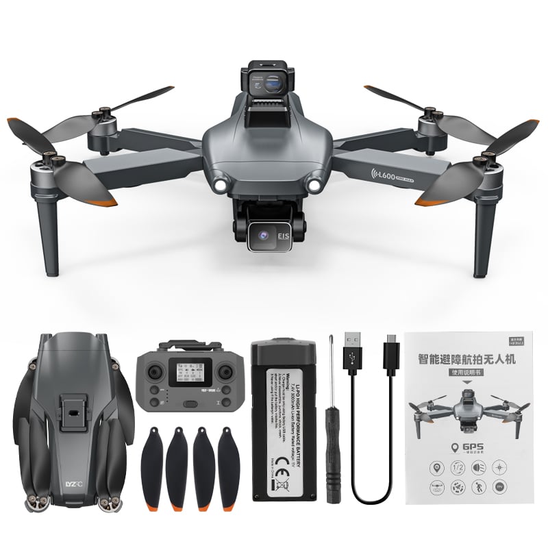 GPS Drone Three Axis Gimbal 5G Professional 4K HD Camera UAV L600PRO