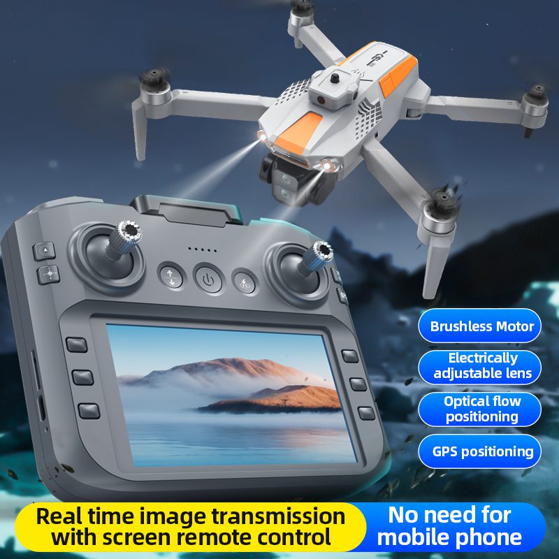 GPS Drone 4.5" Screen 4K HD Camera UAV LF669 — изображение 7