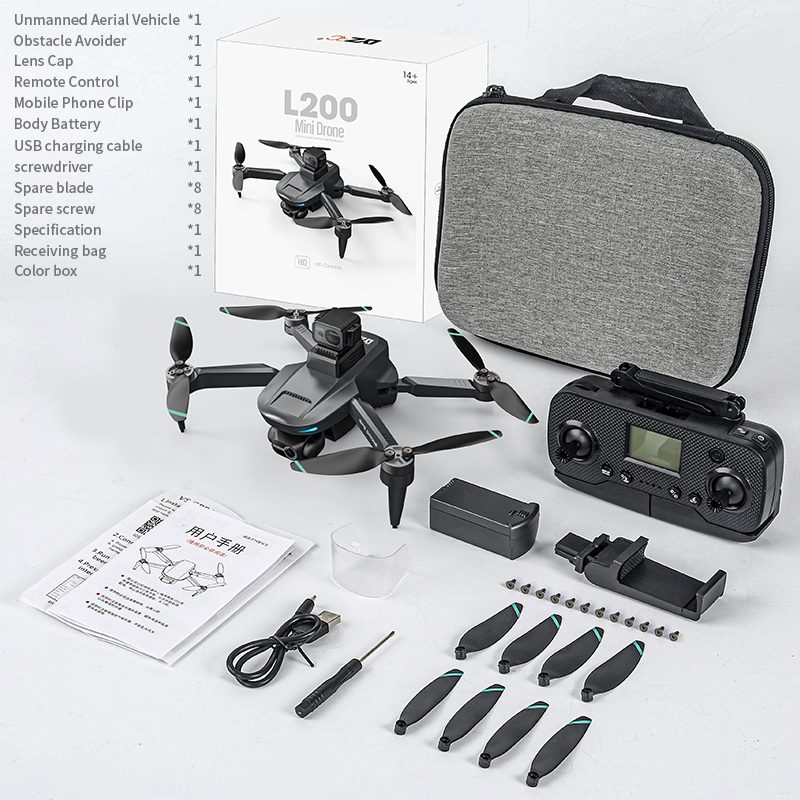 Professional GPS Drone 4K HD Camera UAV L200 — изображение 13