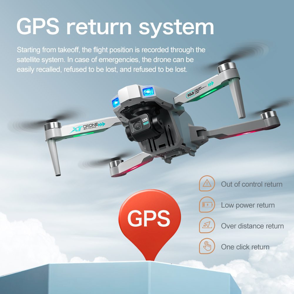 Professional GPS Drone 3-Axis Gimbal UAV XT709 — изображение 23