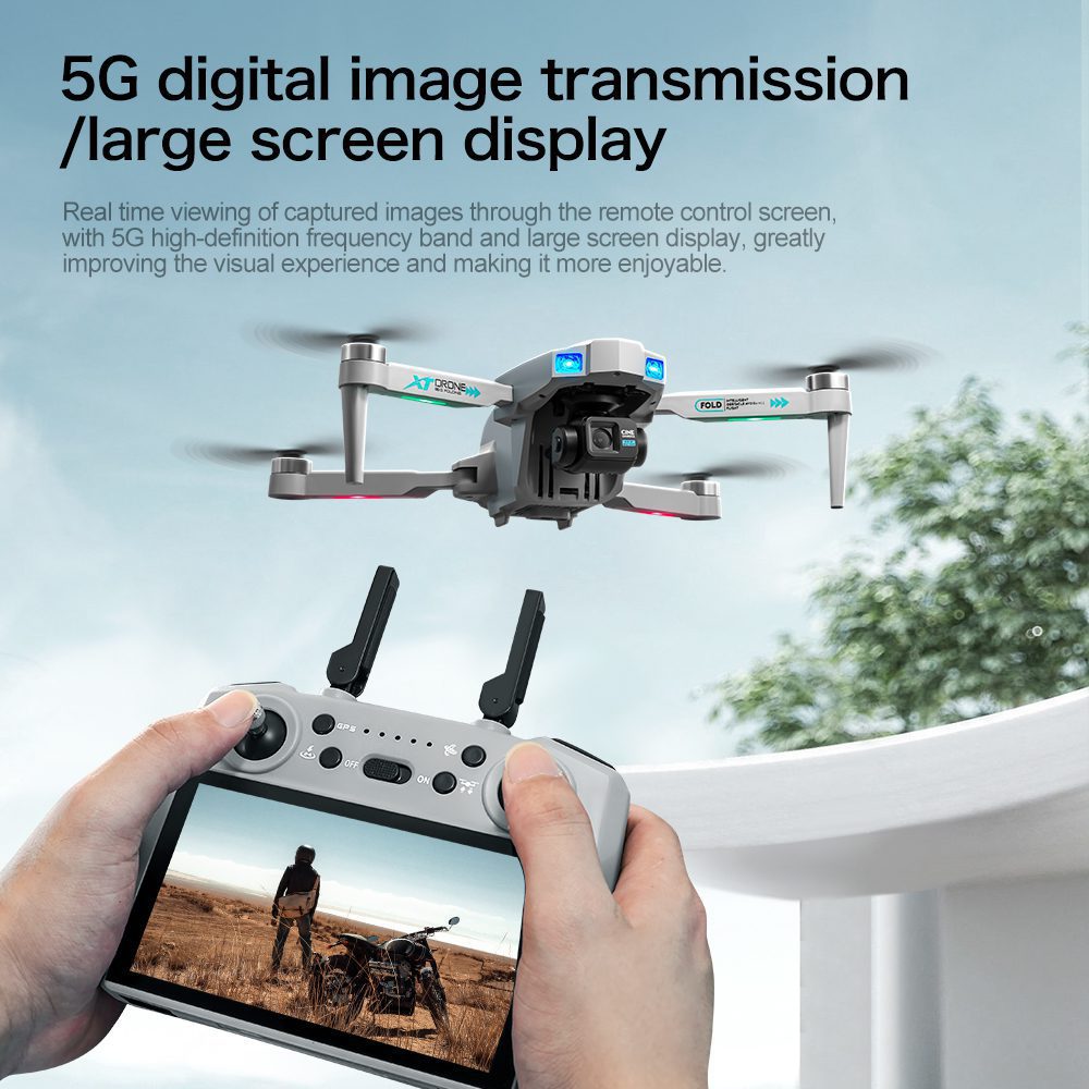 Professional GPS Drone 3-Axis Gimbal UAV XT709 — изображение 21
