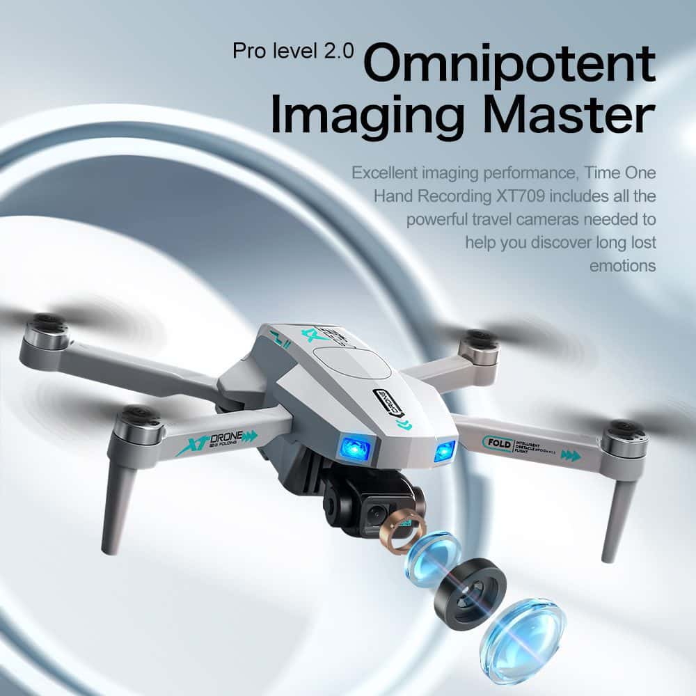 Professional GPS Drone 3-Axis Gimbal UAV XT709 — изображение 29