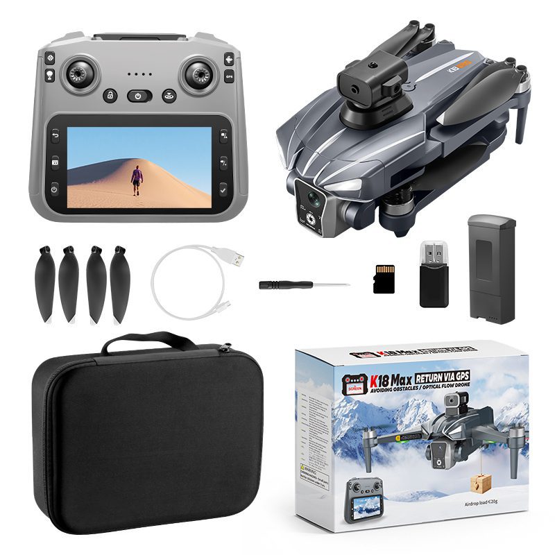 Airdrop GPS Drone 4.5" Screen 4K HD UAV K18MAX — изображение 9