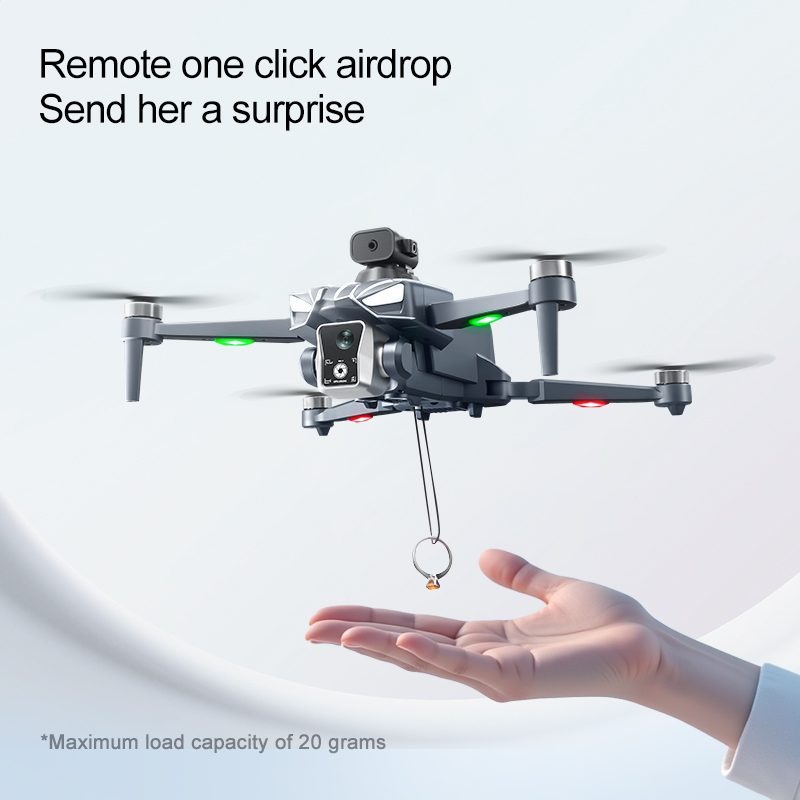 Airdrop GPS Drone 4.5" Screen 4K HD UAV K18MAX — изображение 11
