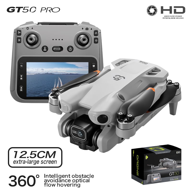 New RC Drone 4.3 Inch Screen Aircraft Toy GT50 — изображение 7