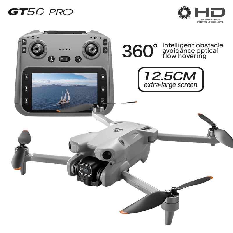 New RC Drone 4.3 Inch Screen Aircraft Toy GT50 — изображение 8