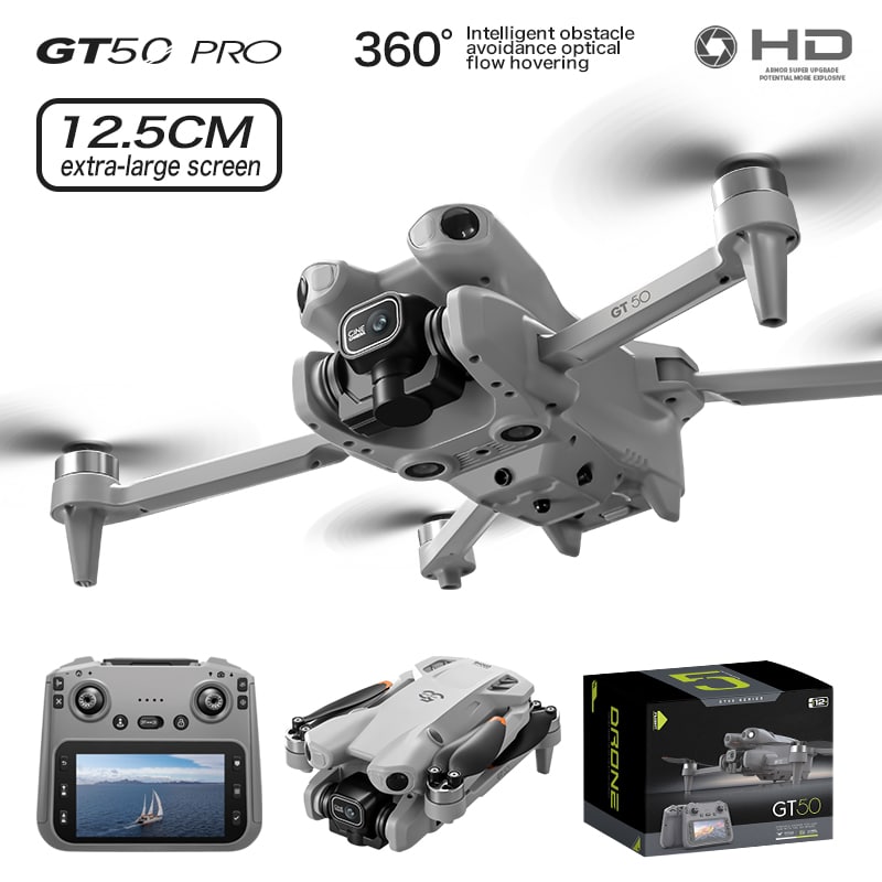 New RC Drone 4.3 Inch Screen Aircraft Toy GT50 — изображение 9